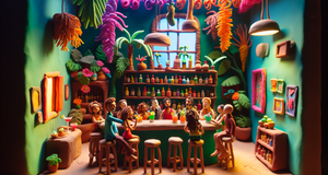 Olivia Jones eröffnet 'Olivias Dschungelbar' auf St. Pauli