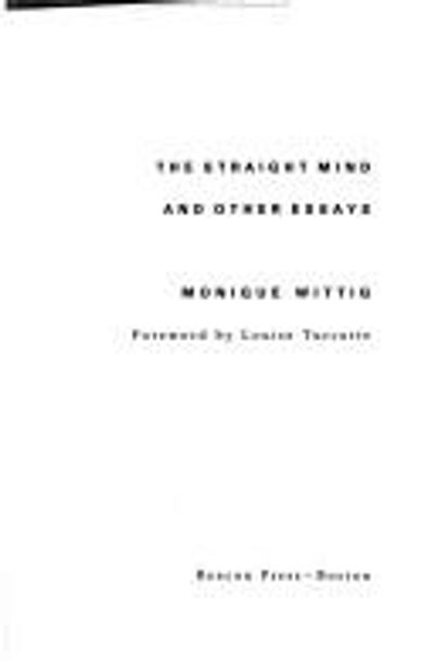 The Straight Mind