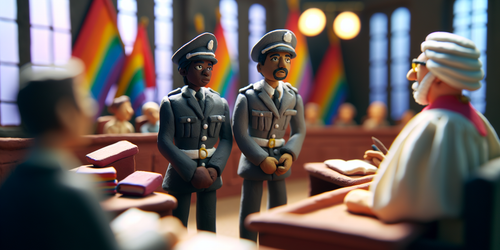 Gericht: Mutmaßlich homophobe Polizeischüler zu Recht entlassen