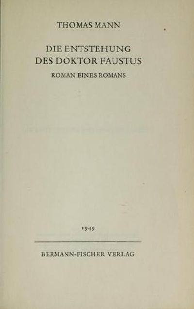 Doktor Faustus