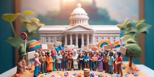 Protest in Georgia - Bundesstaat stoppt alle Anti-LGBTIQ+-Gesetze