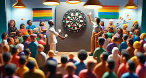 Trans Frauen nicht mehr bei Frauen-Darts-Turnieren zugelassen