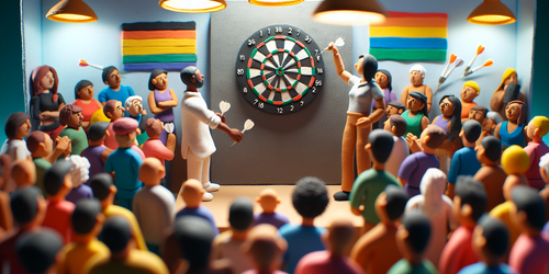 Trans Frauen nicht mehr bei Frauen-Darts-Turnieren zugelassen