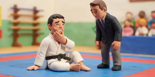 Schwuler Judoka Timo Cavelius nach Sieg brutal angegriffen