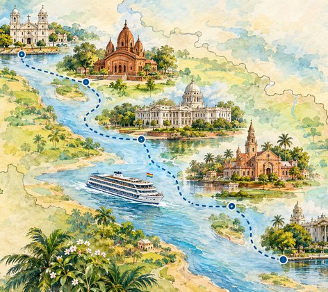 India & The Ganges River Cruise 2027