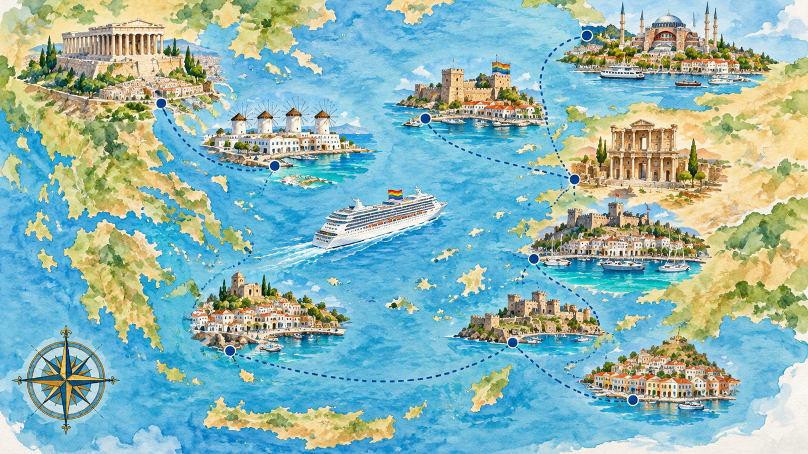 Luxury Greek Isles and Turkey Cruise 2027