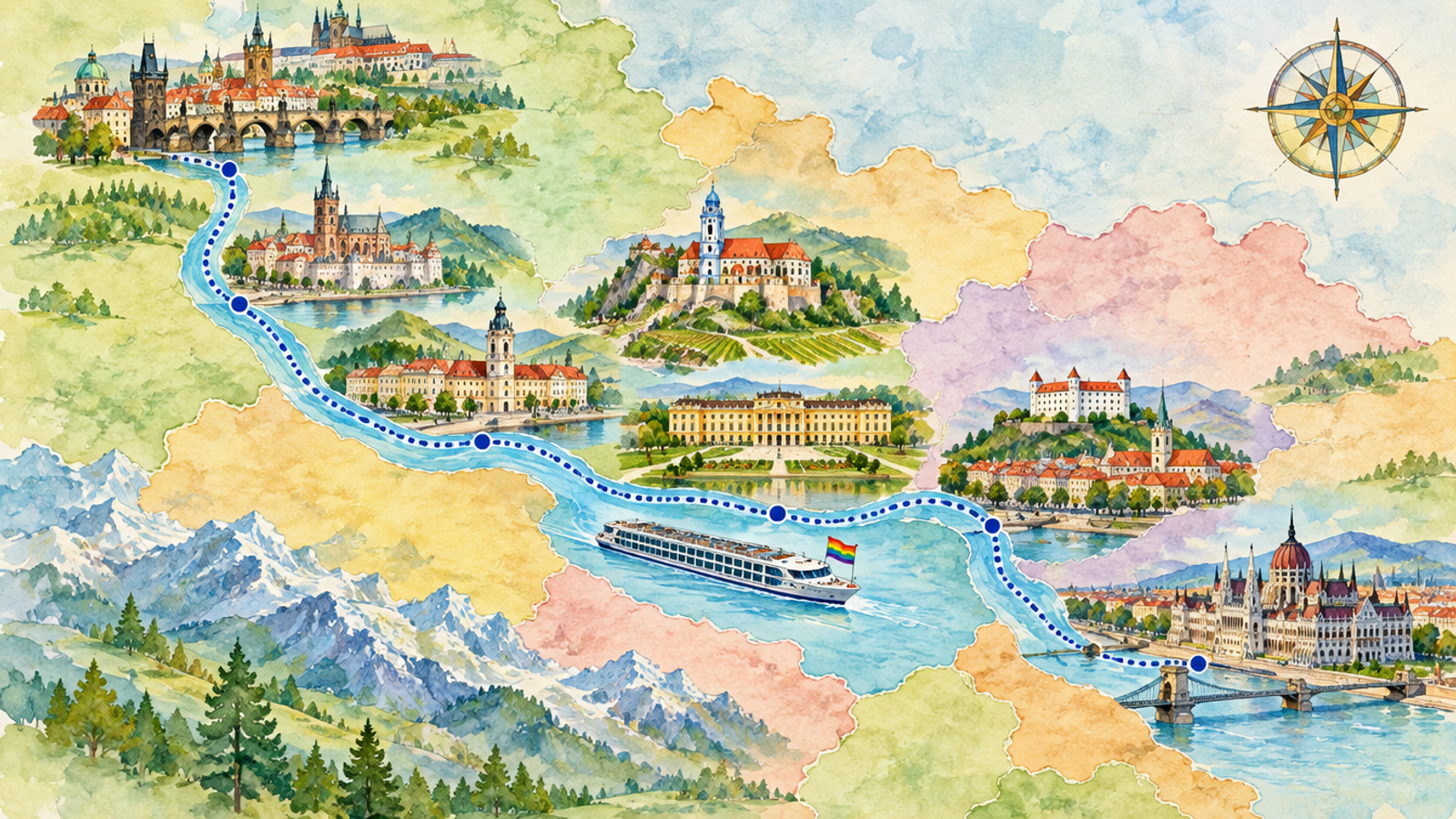 Prague & Danube River Cruise 2027