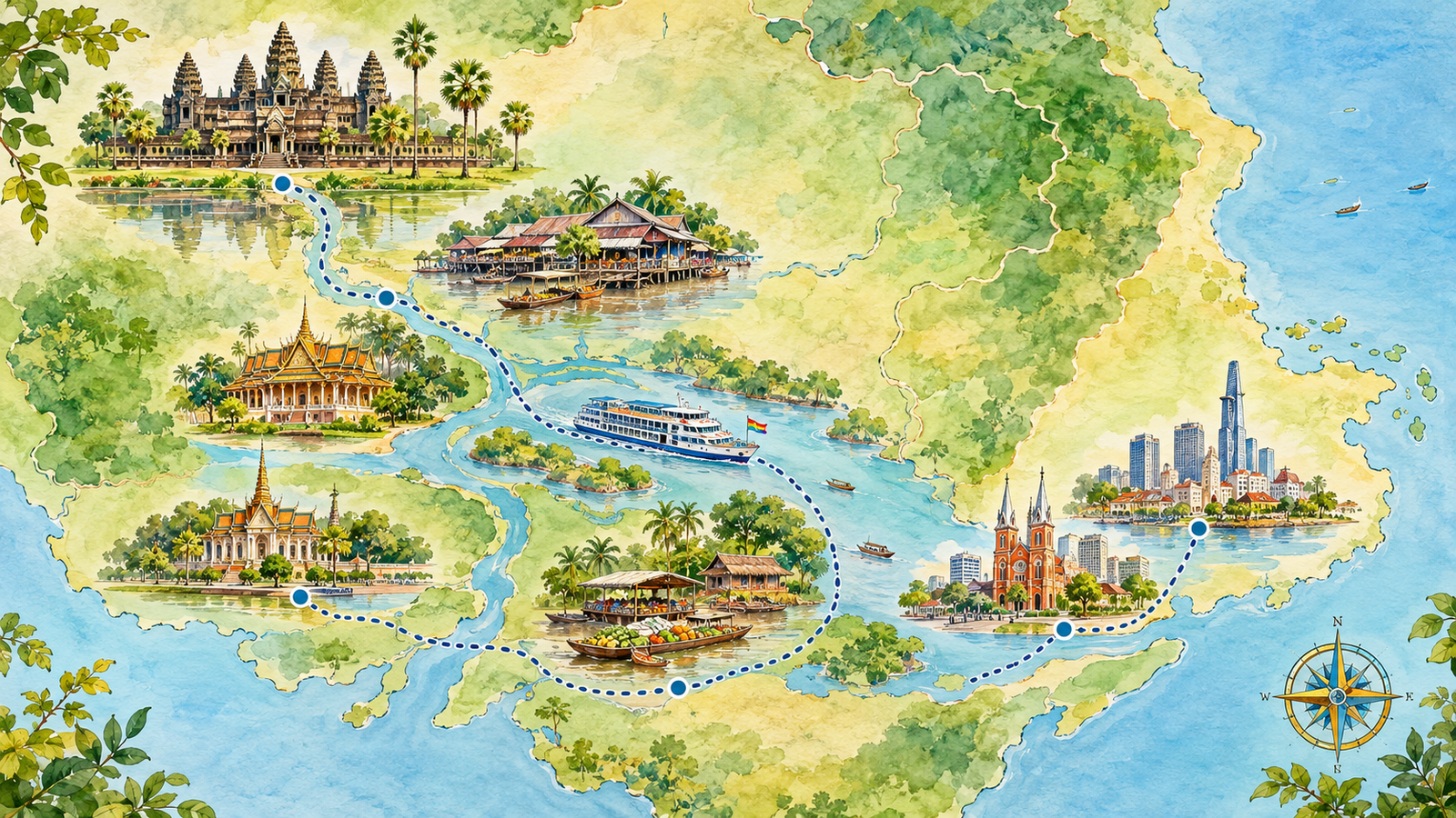 Cambodia, Vietnam and Mekong Symphony River Cruise II 2027