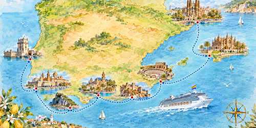 Barcelona to Lisbon Luxury Cruise