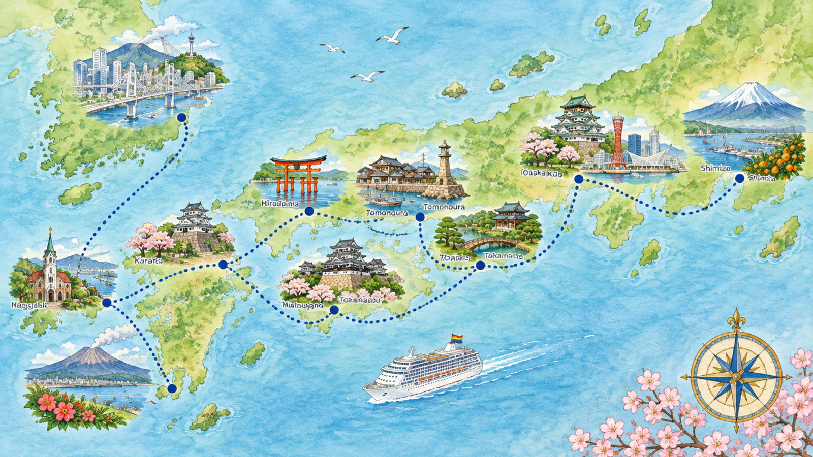 Grand Japan Luxury Cruise