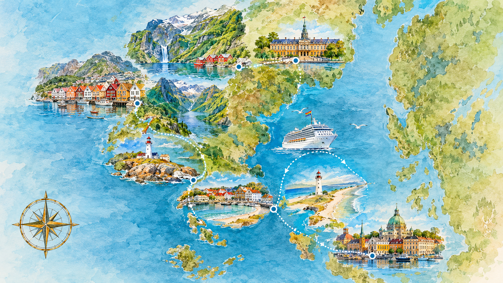 Norwegian Fjords Luxury Cruise