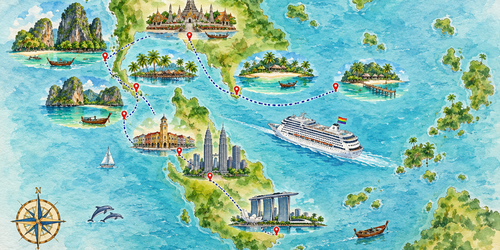 Thailand, Malaysia, Singapore Luxury Cruise