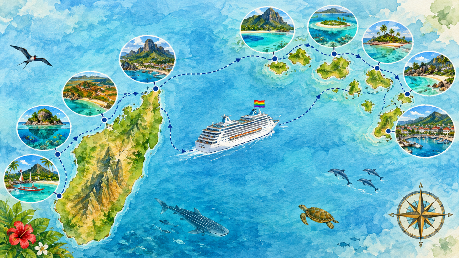 VACAYA Madagaskar nach Seychellen Cruise 2026