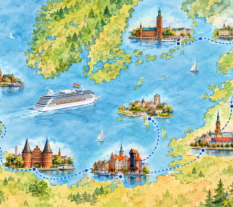 Atlantis Copenhagen to Stockholm Cruise 2027