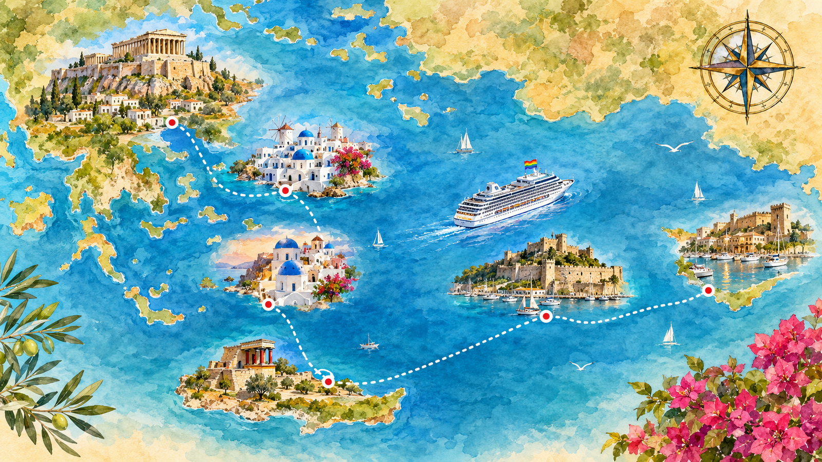 Atlantis Legendary Greek Isles Cruise 2027