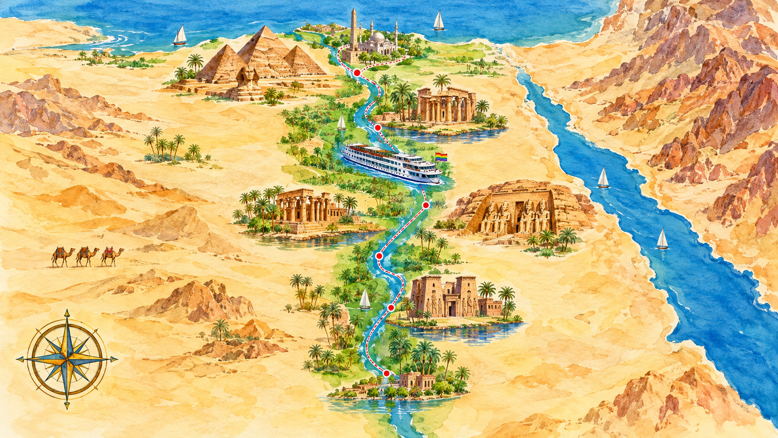 Brand g Egypt and the Nile II 2028