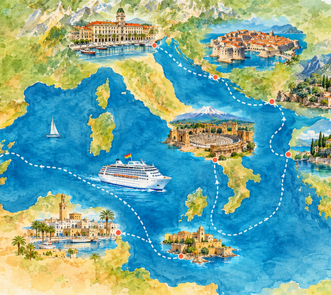 VACAYA Total Eclipse Med Cruise 2027