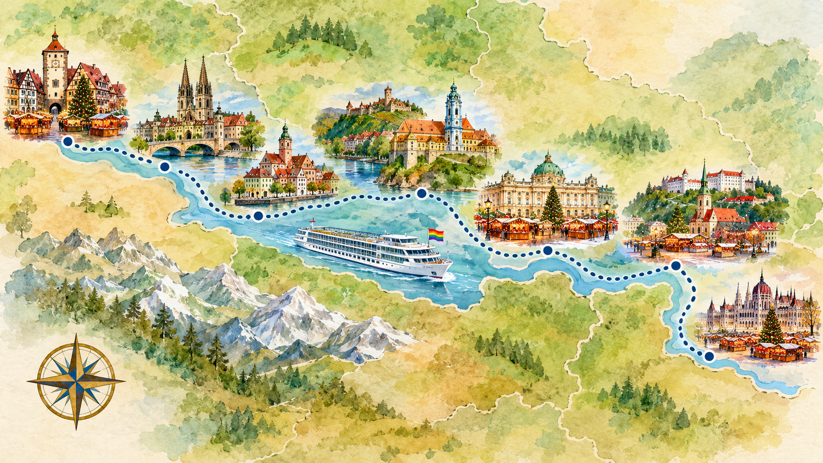 VACAYA Europe Christmas Markets Cruise 2027