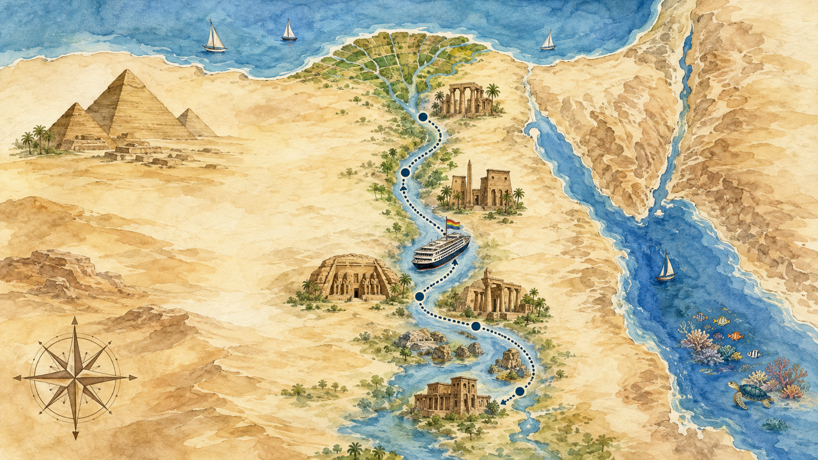 Brand g Egypt and the Nile I 2028