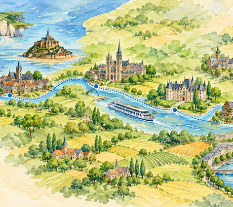 Brand g Paris, Normandy & the Seine River Cruise 2028