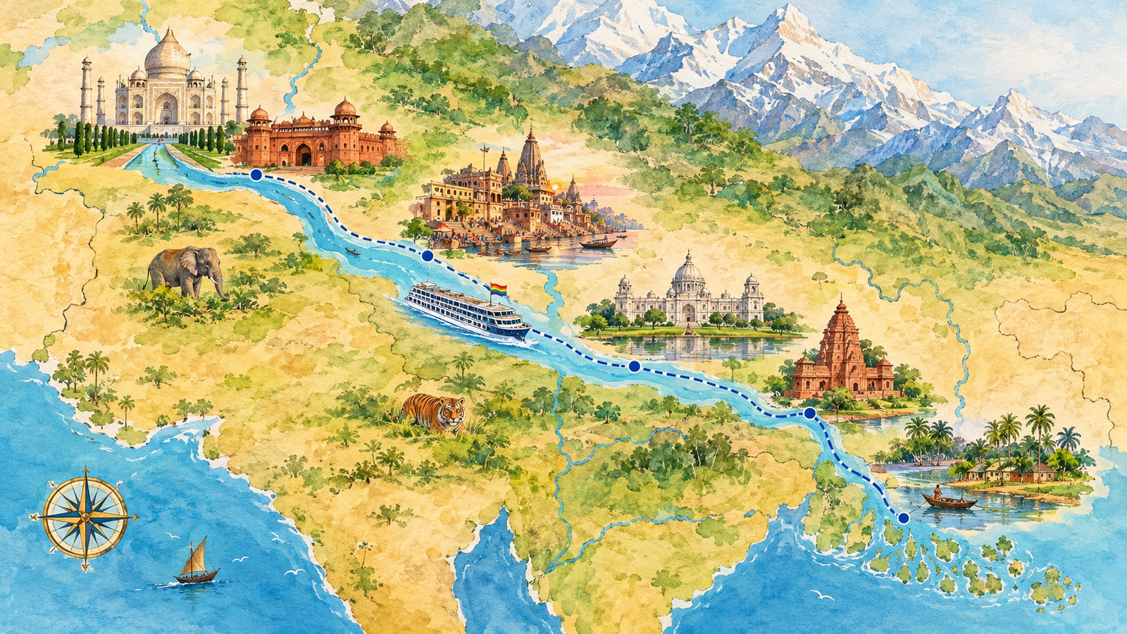 Brand g India & The Ganges River Cruise 2028