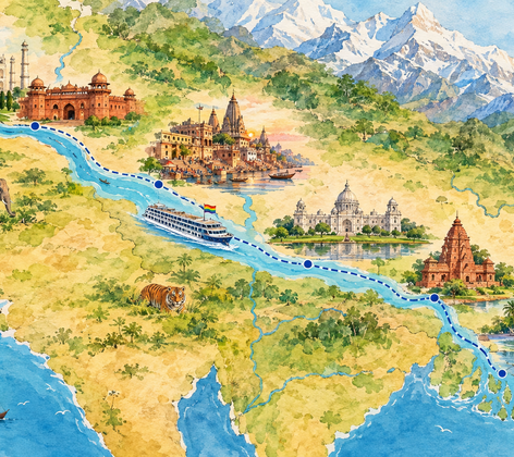 Brand g India & The Ganges River Cruise 2028
