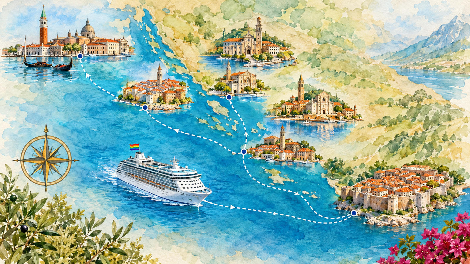 Brand g Dubrovnik to Venice Luxury Cruise 2028