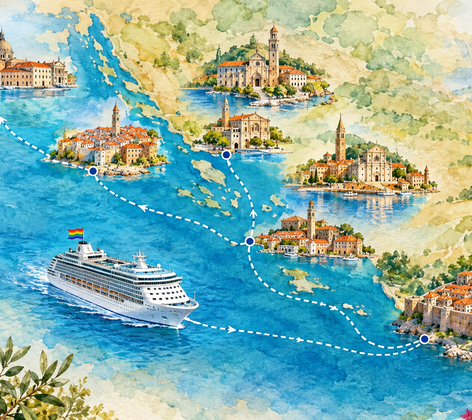 Brand g Dubrovnik to Venice Luxury Cruise 2028