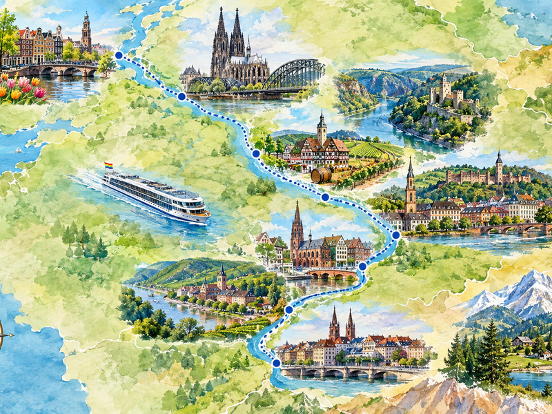 Olivia Amsterdam to Switzerland Riverboat Cruise 2027