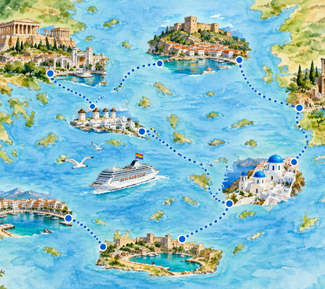 Greek Isles with Lesbos Cruise 2027