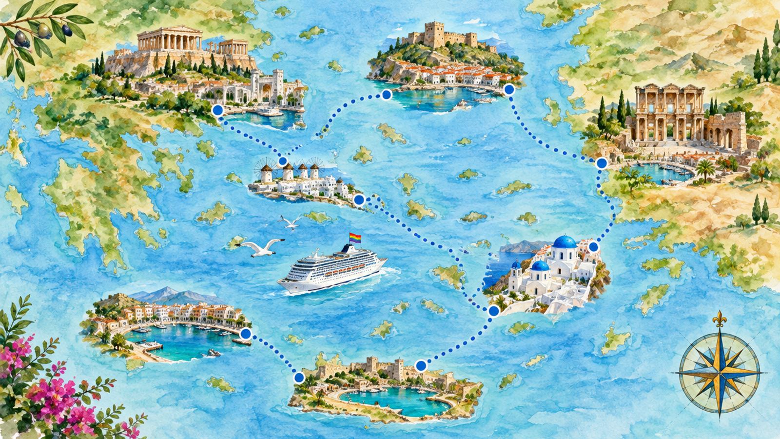 Greek Isles with Lesbos Cruise 2027