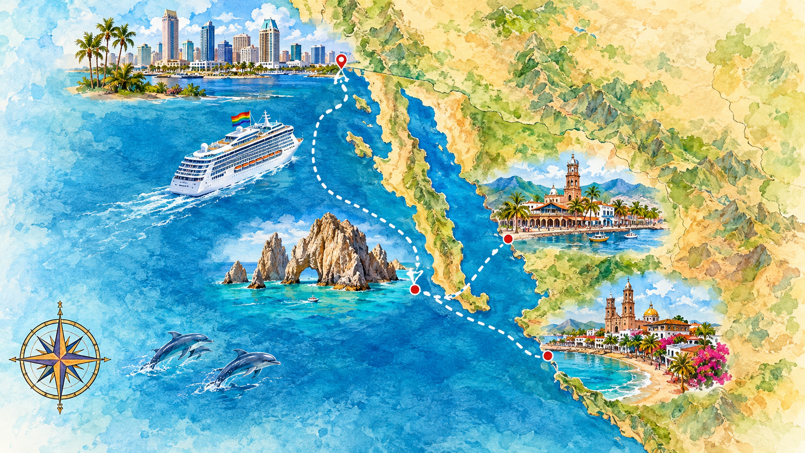 San Diego Mexico Cruise