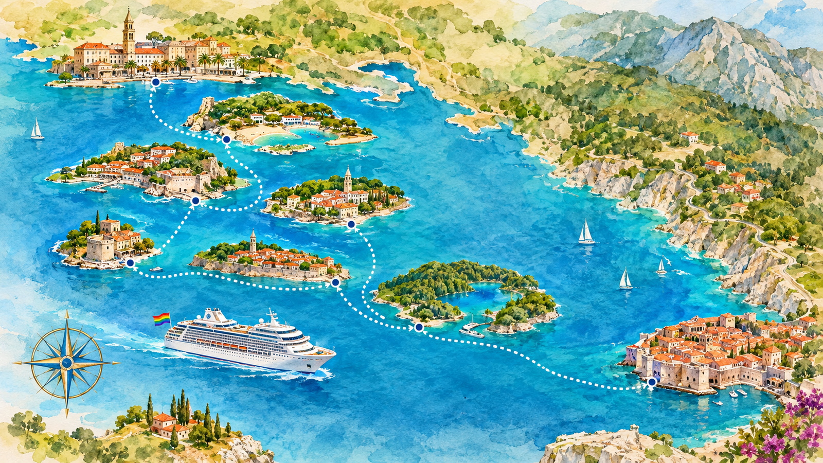 Croatia: Gay Dalmatia Cruise 2027
