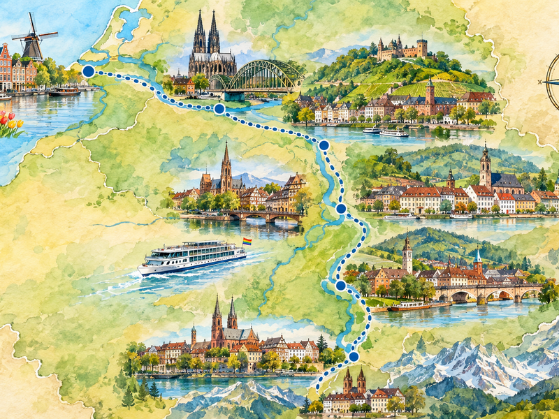 Olivia Amsterdam to Switzerland Riverboat Cruise 2028