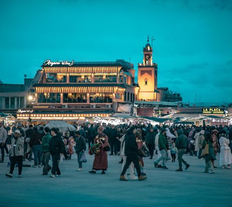 Marrakech — Medina, colours and discretion
