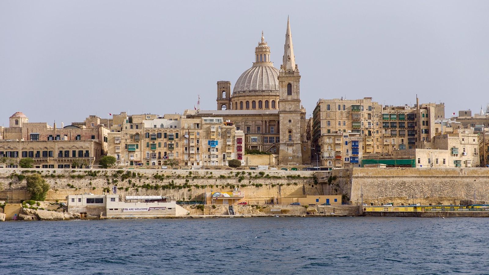 Valletta — Fortified city in LGBT pioneering country